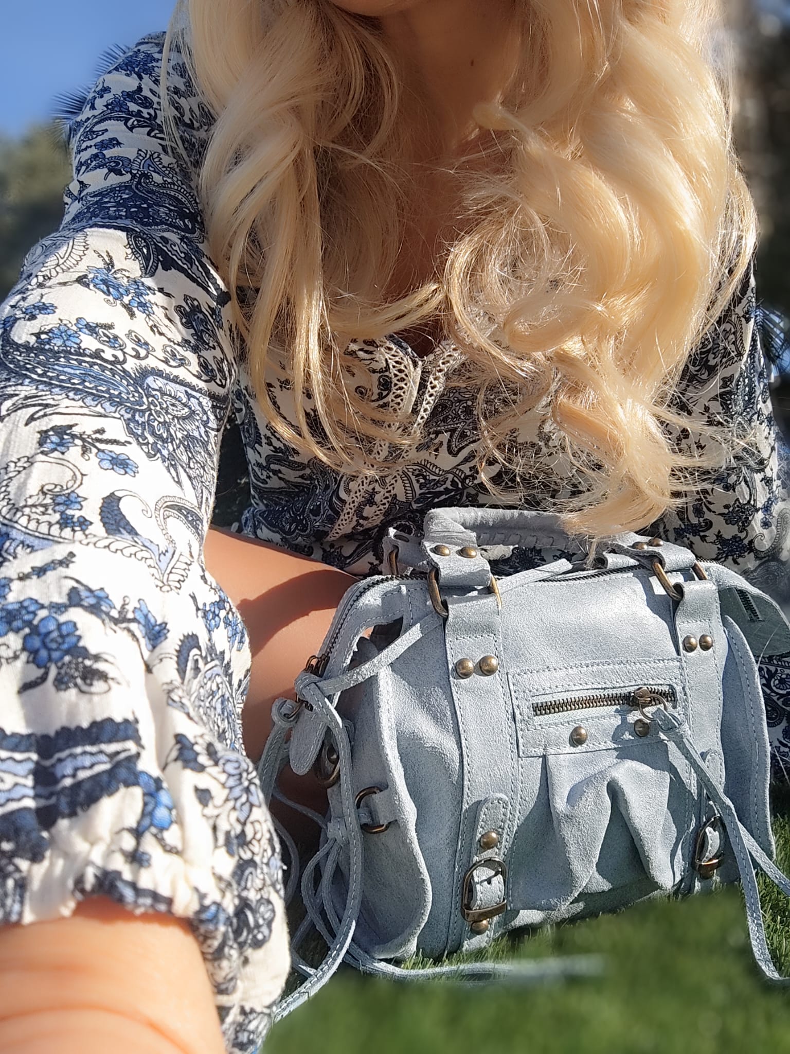 Bolso Miranda celeste