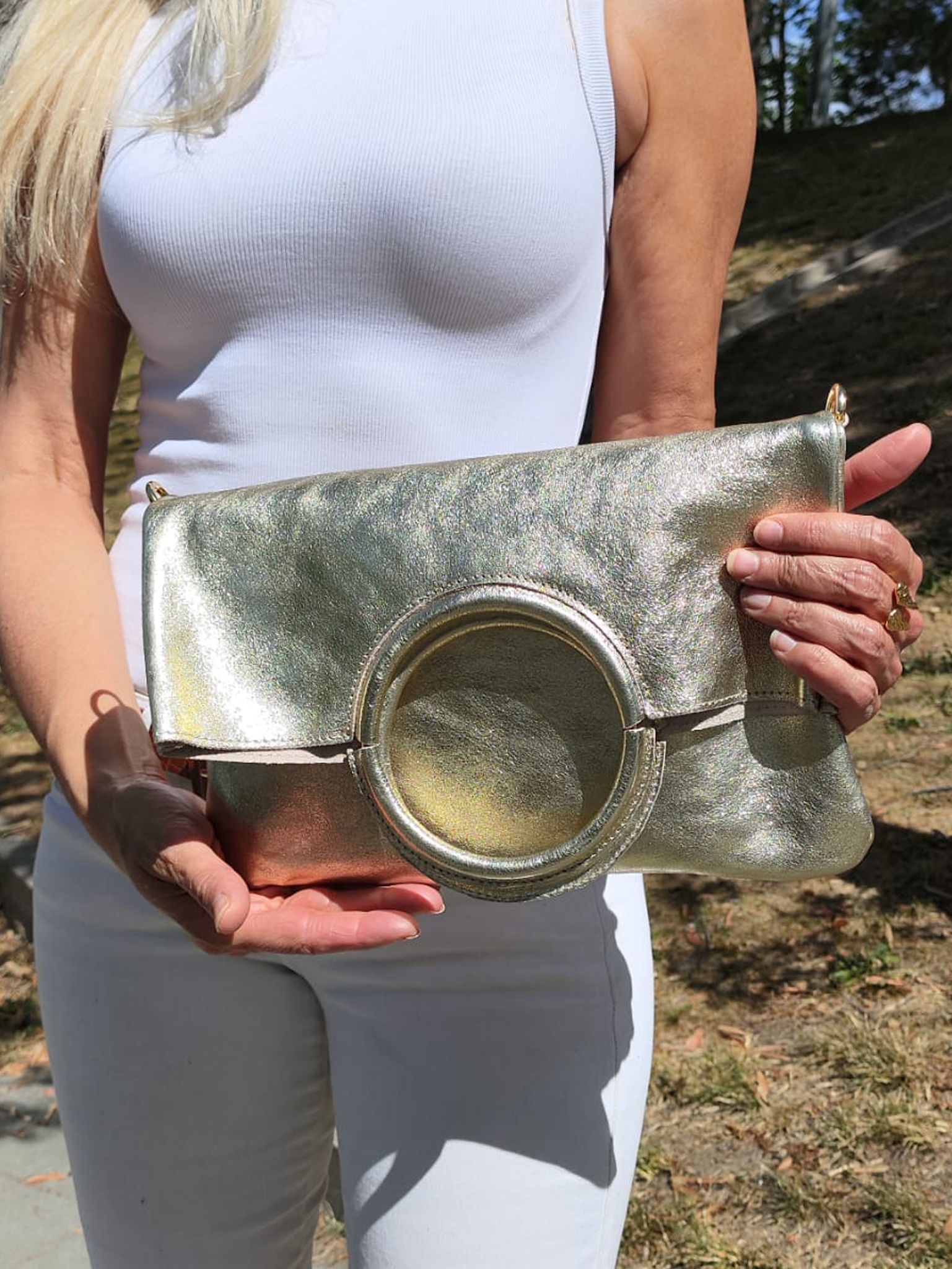Bolso Larisa. Bolso Crunch