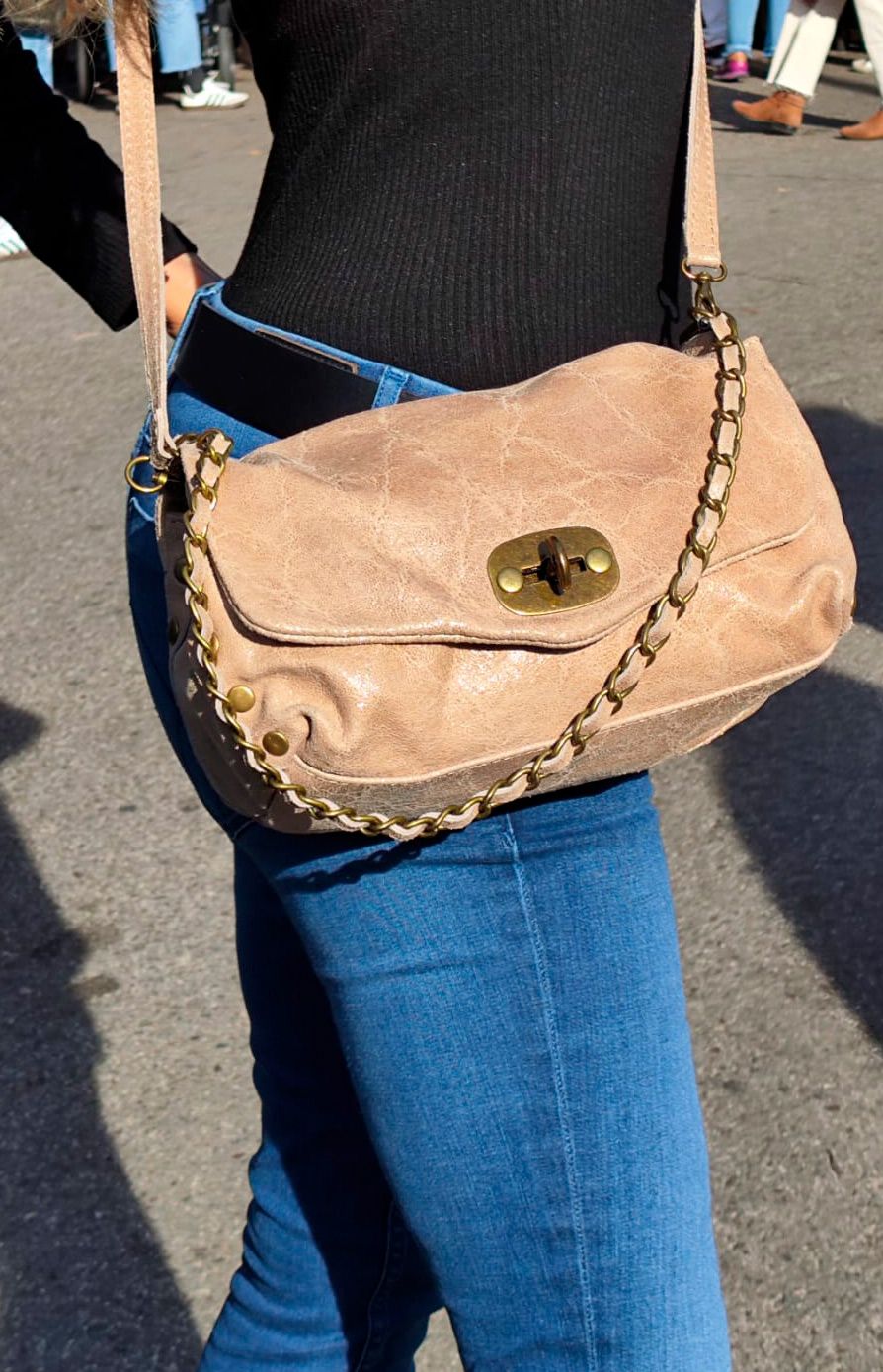 Bolso Olivia. Bolso piel satinada - Imagen 8