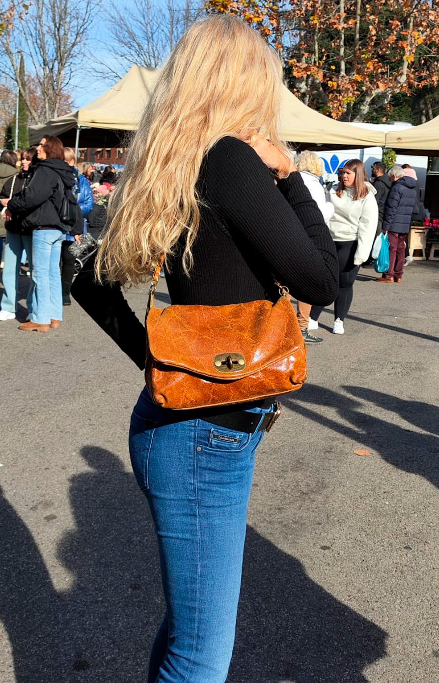 Bolso Olivia. Bolso piel satinada - Imagen 6