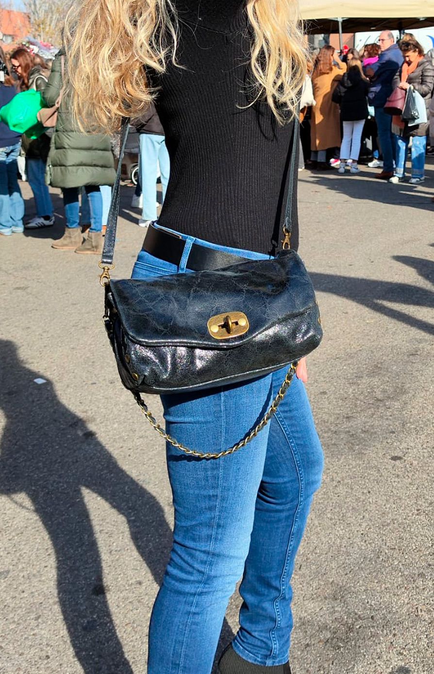 Bolso Olivia. Bolso piel satinada - Imagen 2