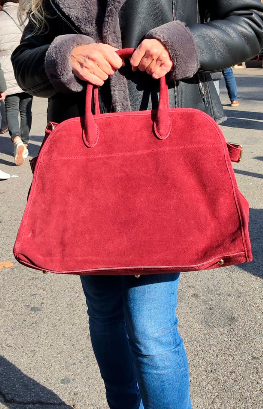 Bolso Raquel. Bolso de ante gran capacidad - Imagen 2