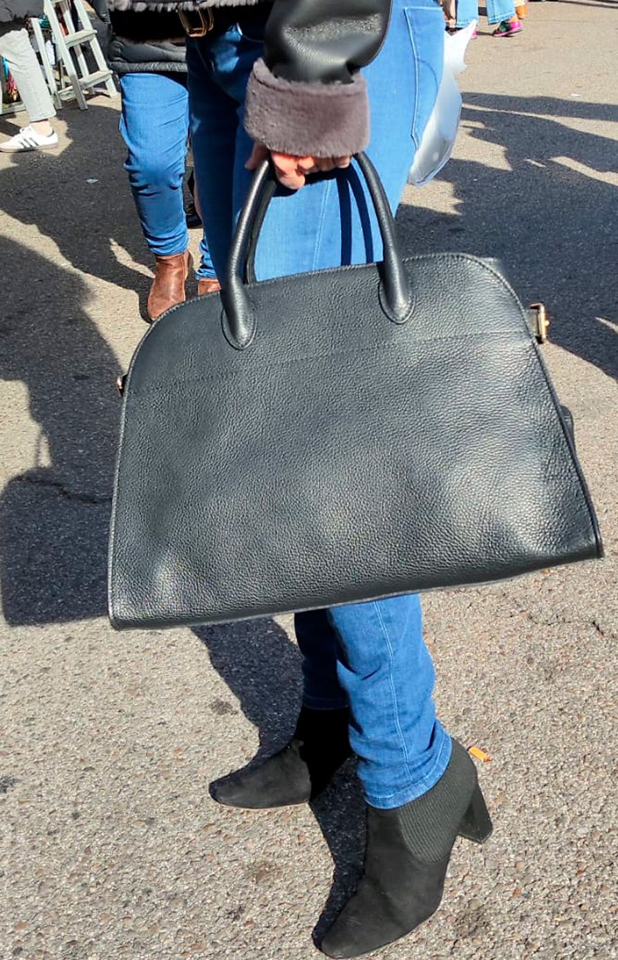 Bolso Gabriela. Bolso de piel gran capacidad