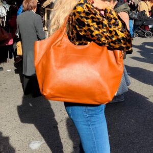 Bolso Aurora. Bolso de piel gran capacidad