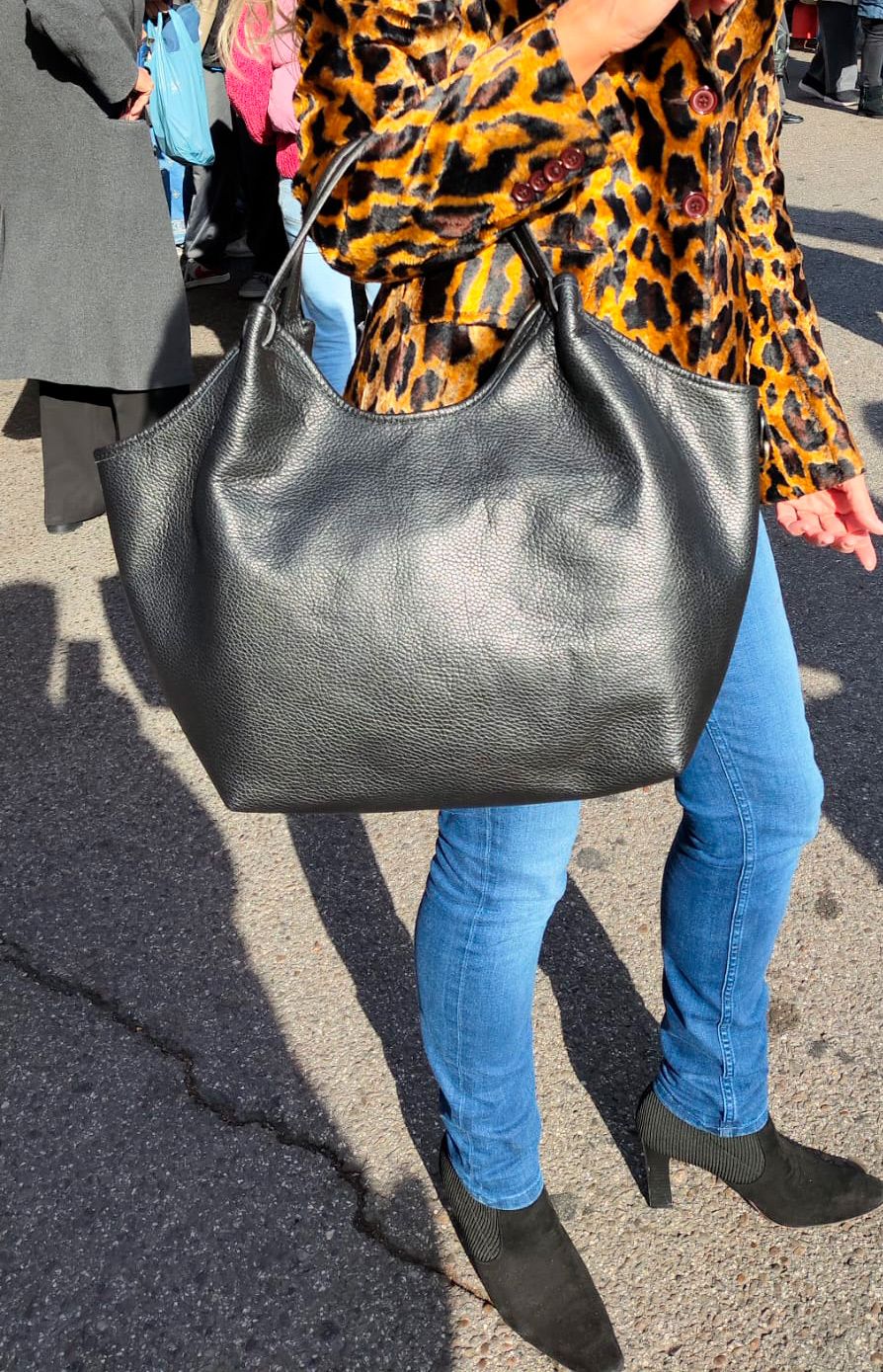 Bolso Aurora. Bolso de piel gran capacidad - Imagen 4