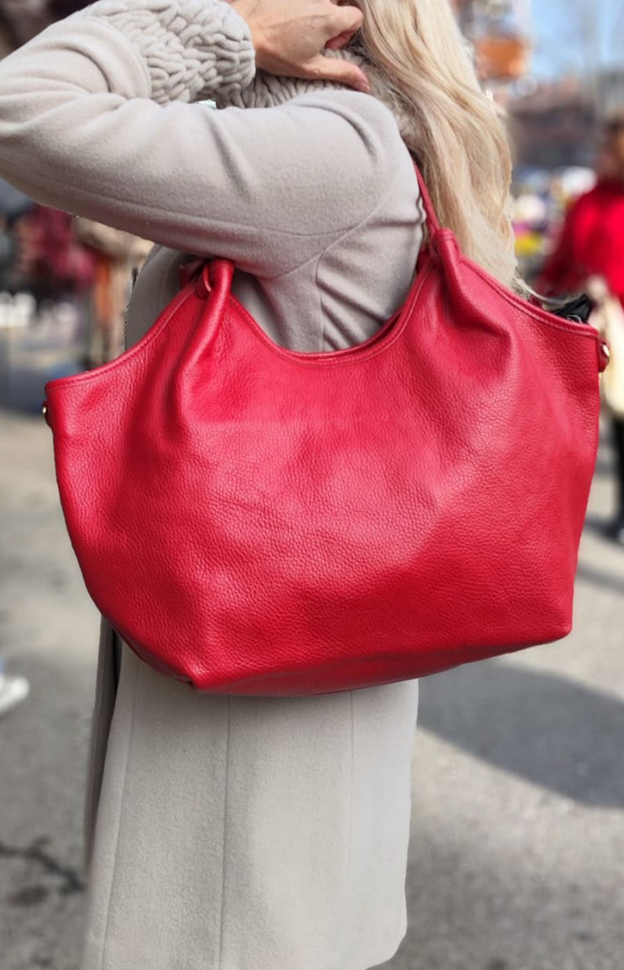 Bolso Aurora. Bolso de piel gran capacidad - Imagen 8