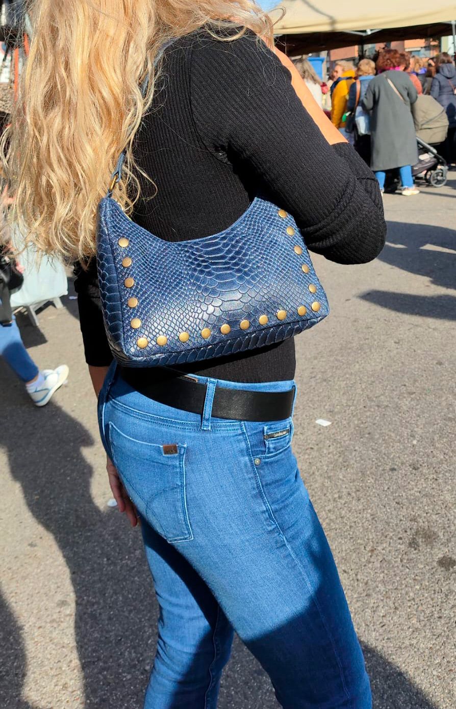 Bolso Susana. Bolso pequeño con tachuelas - Imagen 3