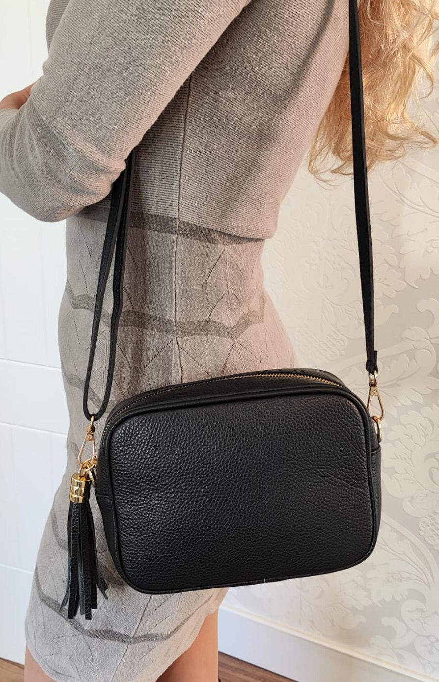 Bolso Estela. Bolso tipo neceser con borla - Imagen 9