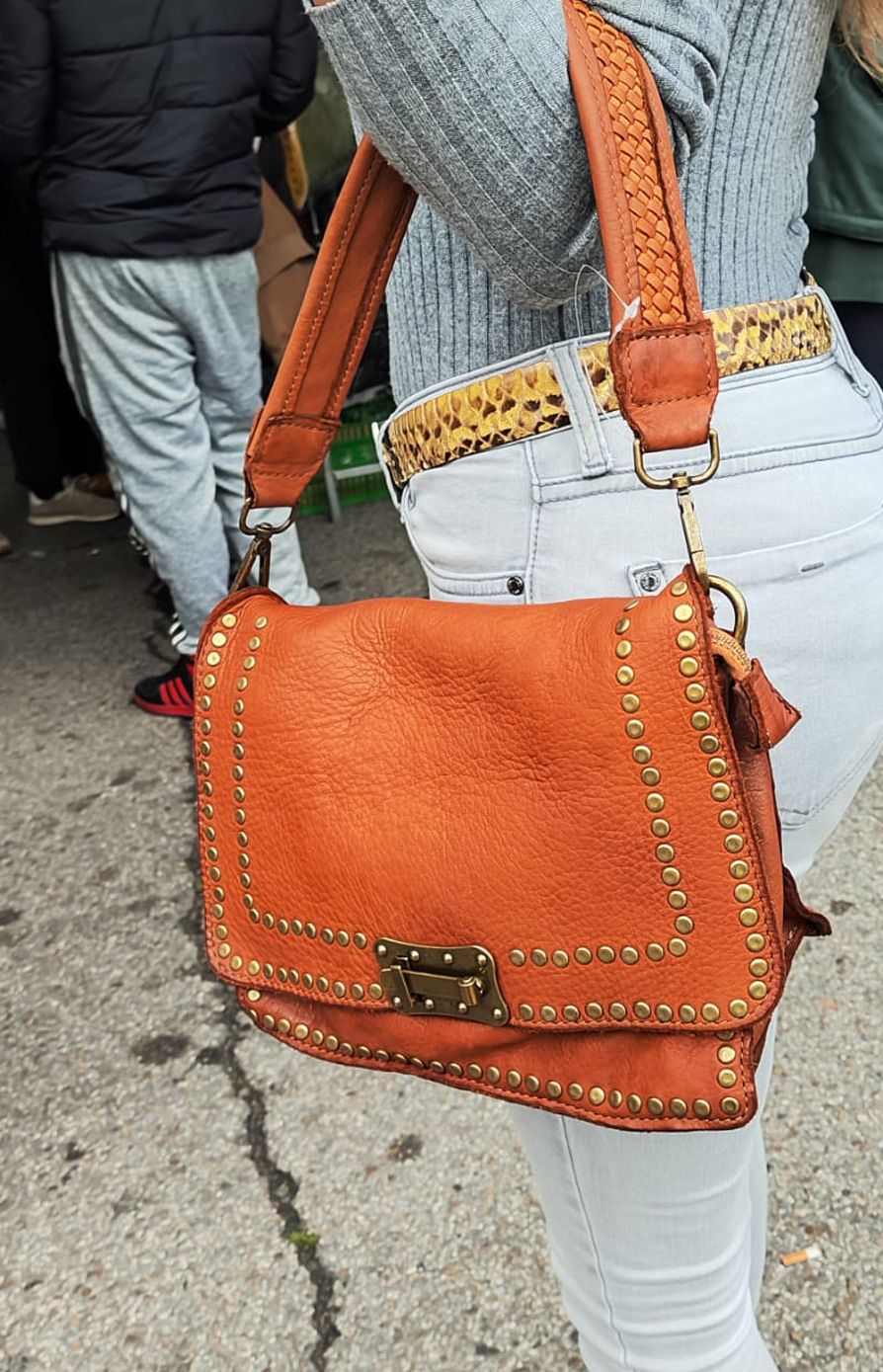 Bolso Linda. Bolso piel lavada - Imagen 6