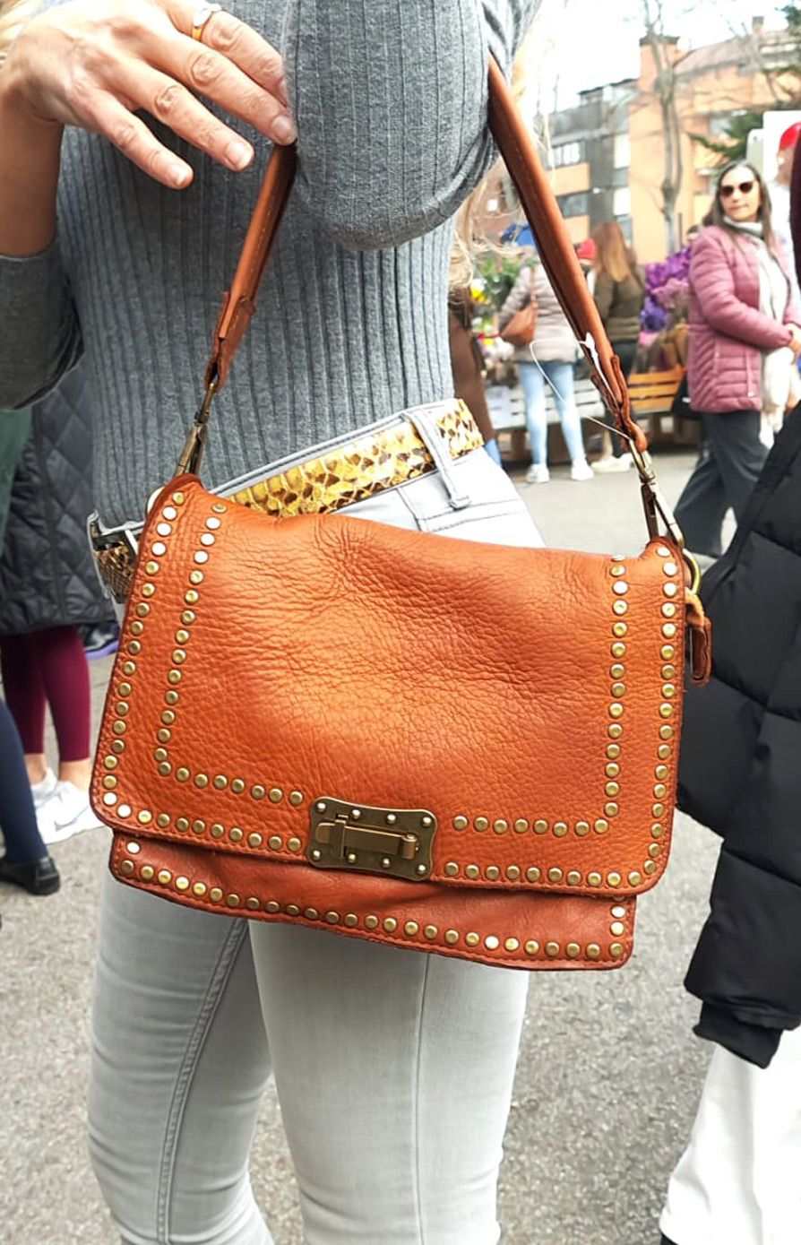 Bolso Linda. Bolso piel lavada - Imagen 7