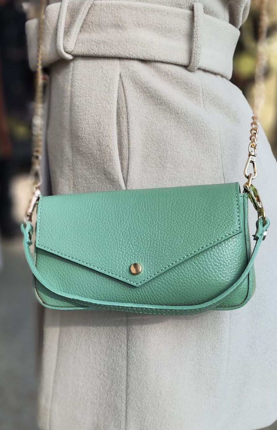 Cartera Valeria. Cartera con doble asa - Imagen 9