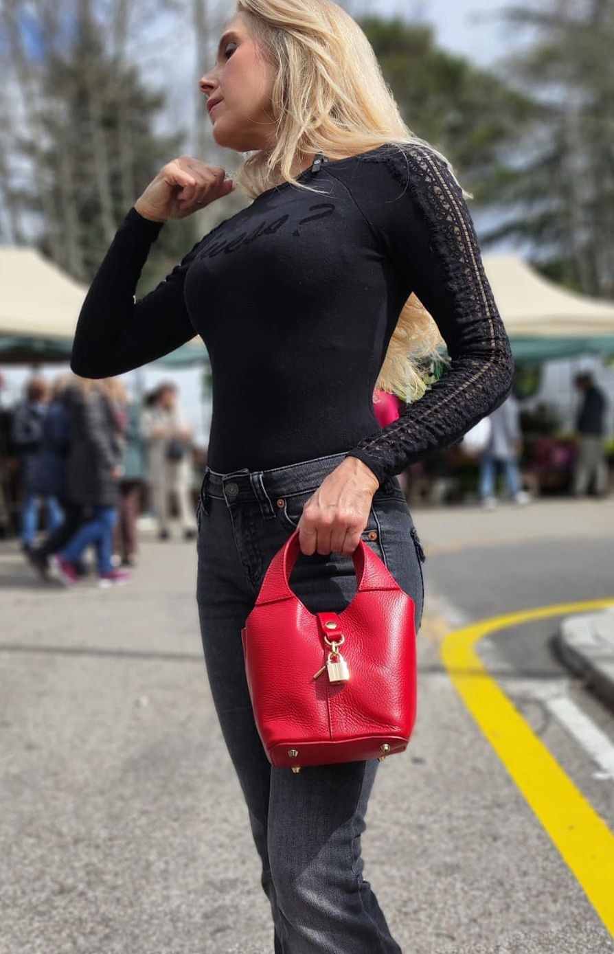 Bolso Candela. Bolsito con candado - Imagen 8