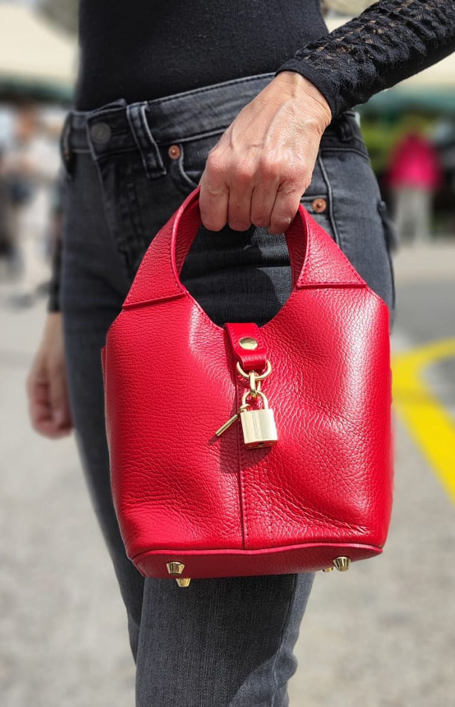 Bolso Candela. Bolsito con candado - Imagen 7