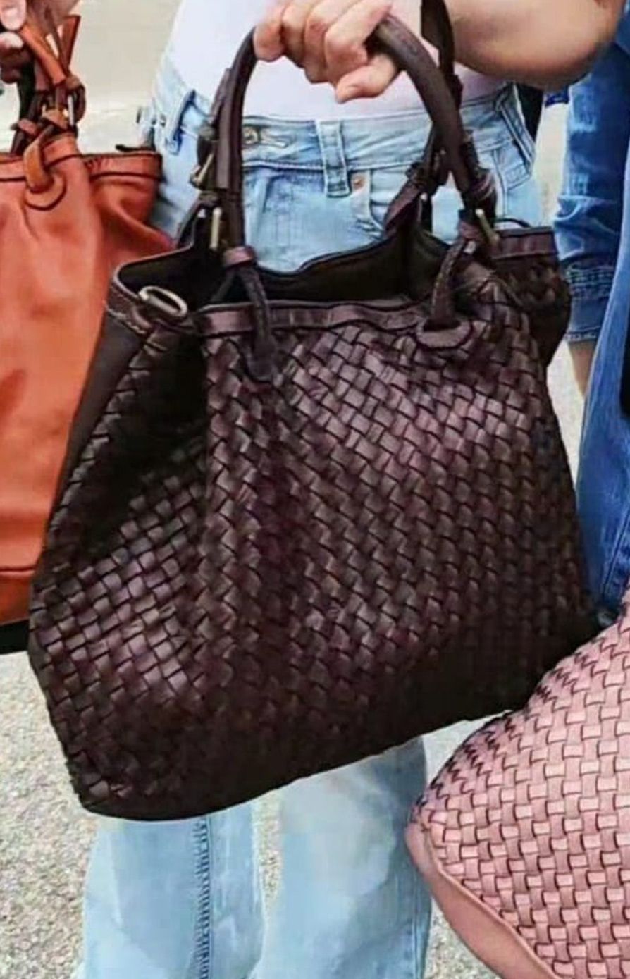 Bolso Kaleshi. Bolso de piel lavada - Imagen 7