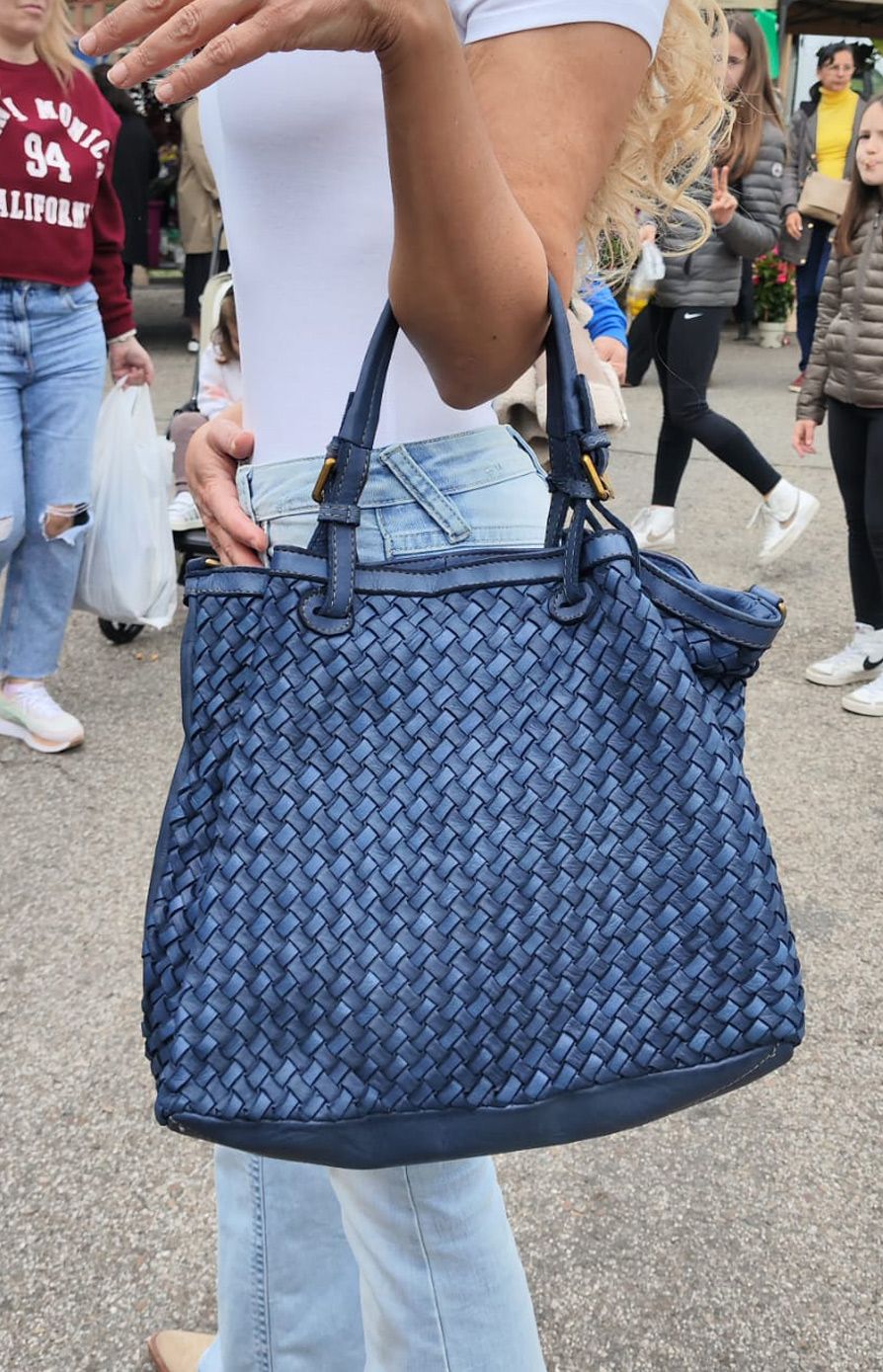 Bolso Kaleshi. Bolso de piel lavada - Imagen 3