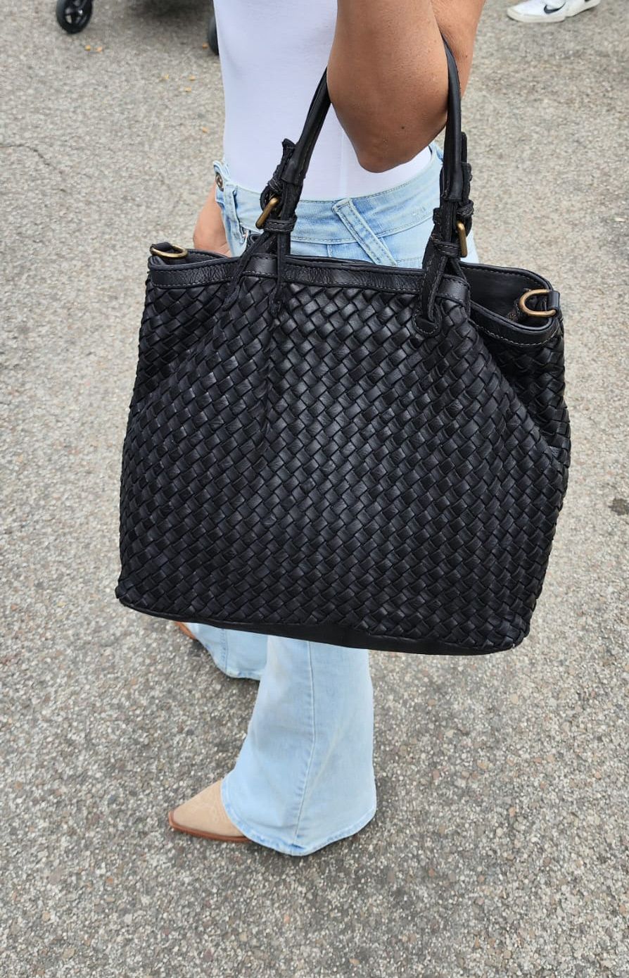 Bolso Kaleshi. Bolso de piel lavada - Imagen 4