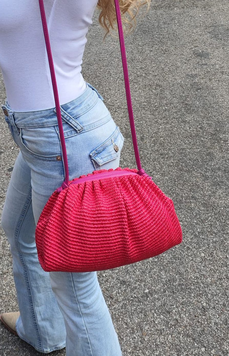 Bolso Nuria. Bolso de rafia - Imagen 2