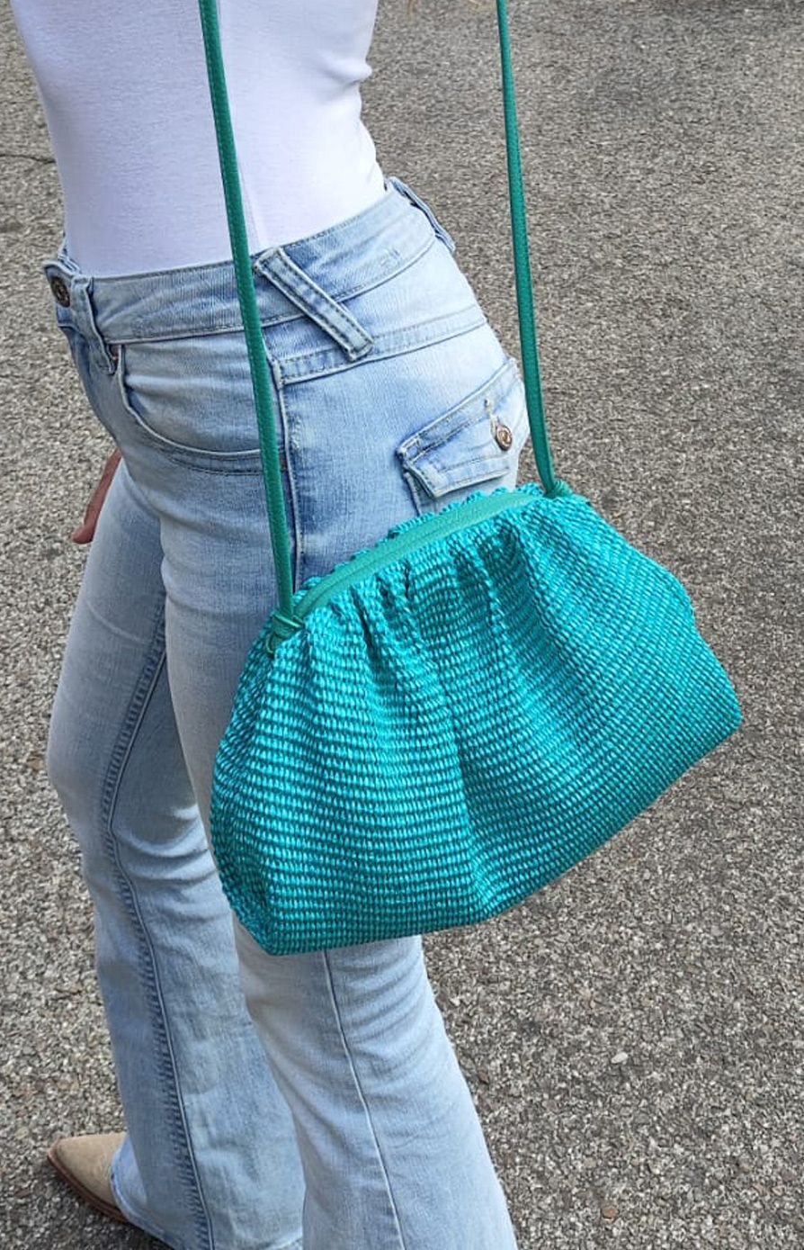 Bolso Nuria. Bolso de rafia