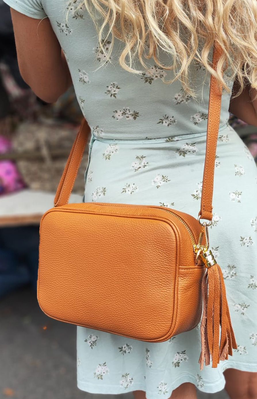 Bolso Estela Grande. Bolso tipo neceser con borla - Imagen 6