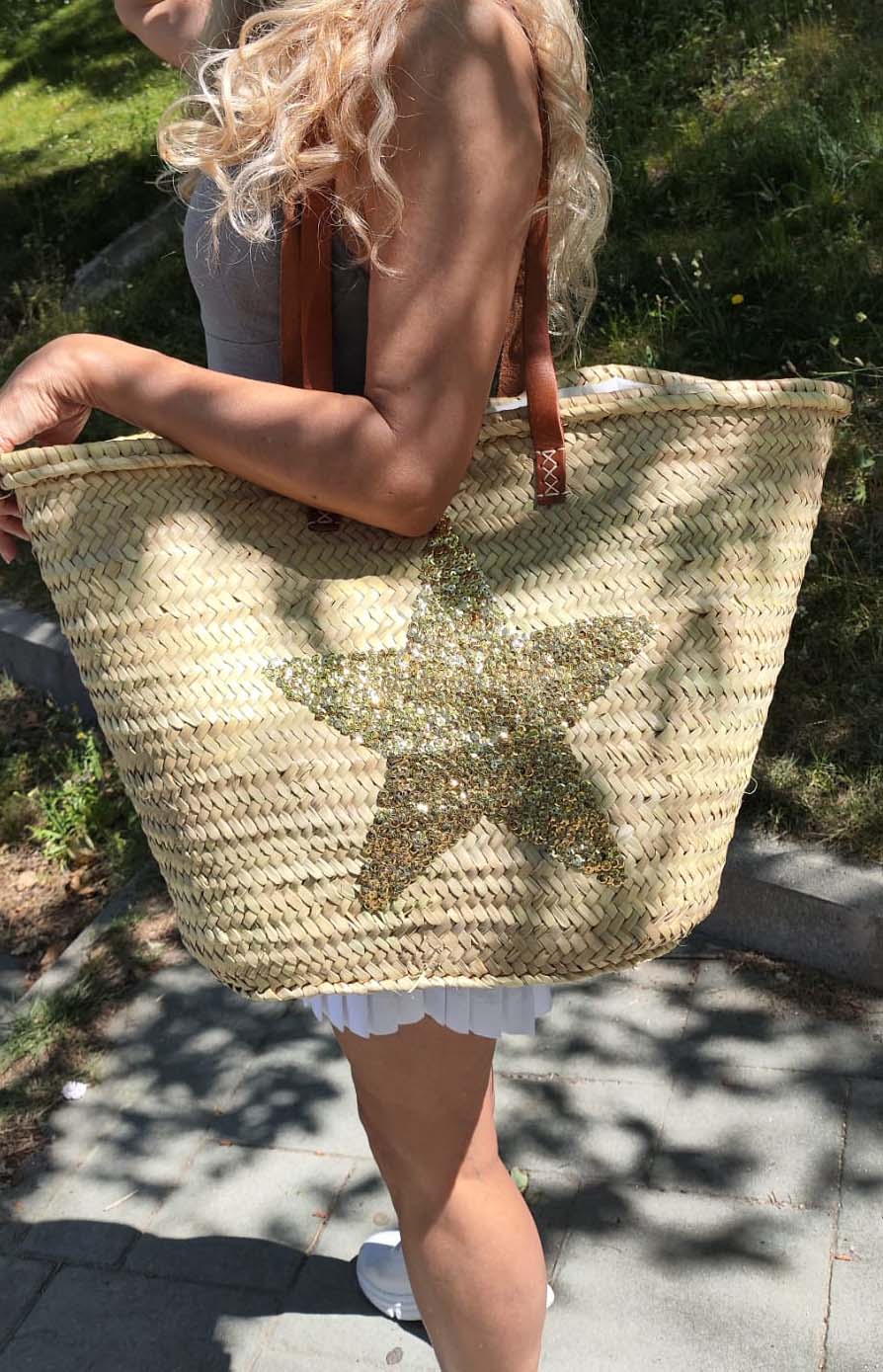 Cesta Estrella, cesta de mimbre - Imagen 7