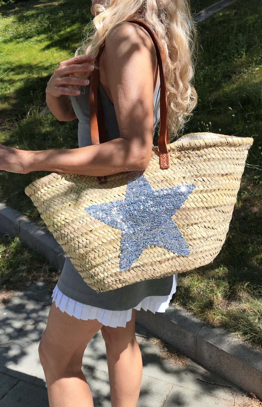 Cesta Estrella, cesta de mimbre - Imagen 5