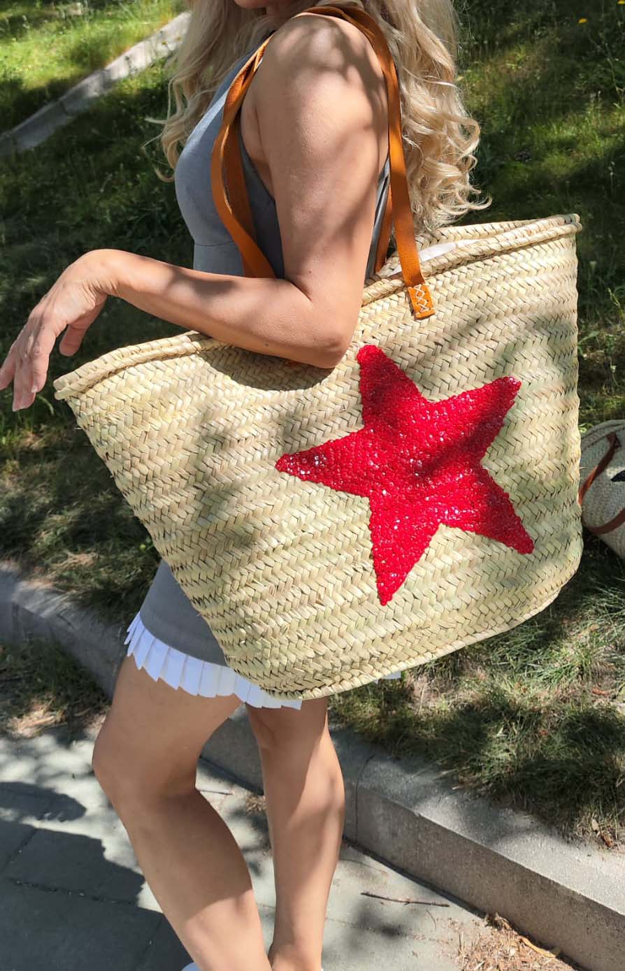 Cesta Estrella, cesta de mimbre - Imagen 3