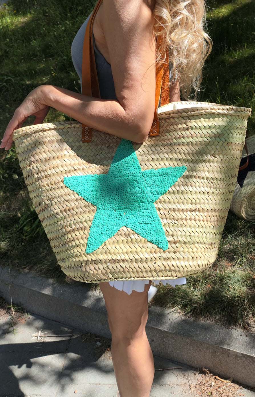 Cesta Estrella, cesta de mimbre - Imagen 4