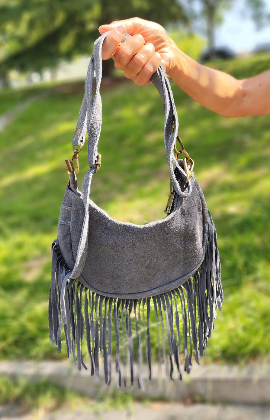 Bolso Aitana. Bolso con flecos - Imagen 6