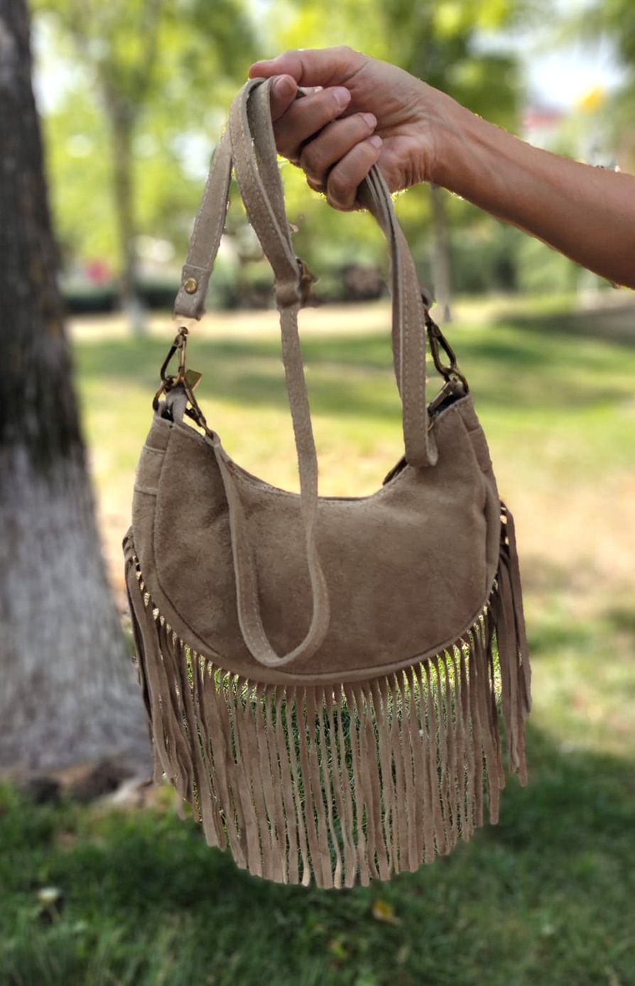 Bolso Aitana. Bolso con flecos - Imagen 7