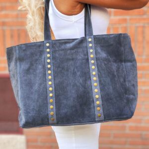 Bolso Luna. Gran bolso con tachuelas