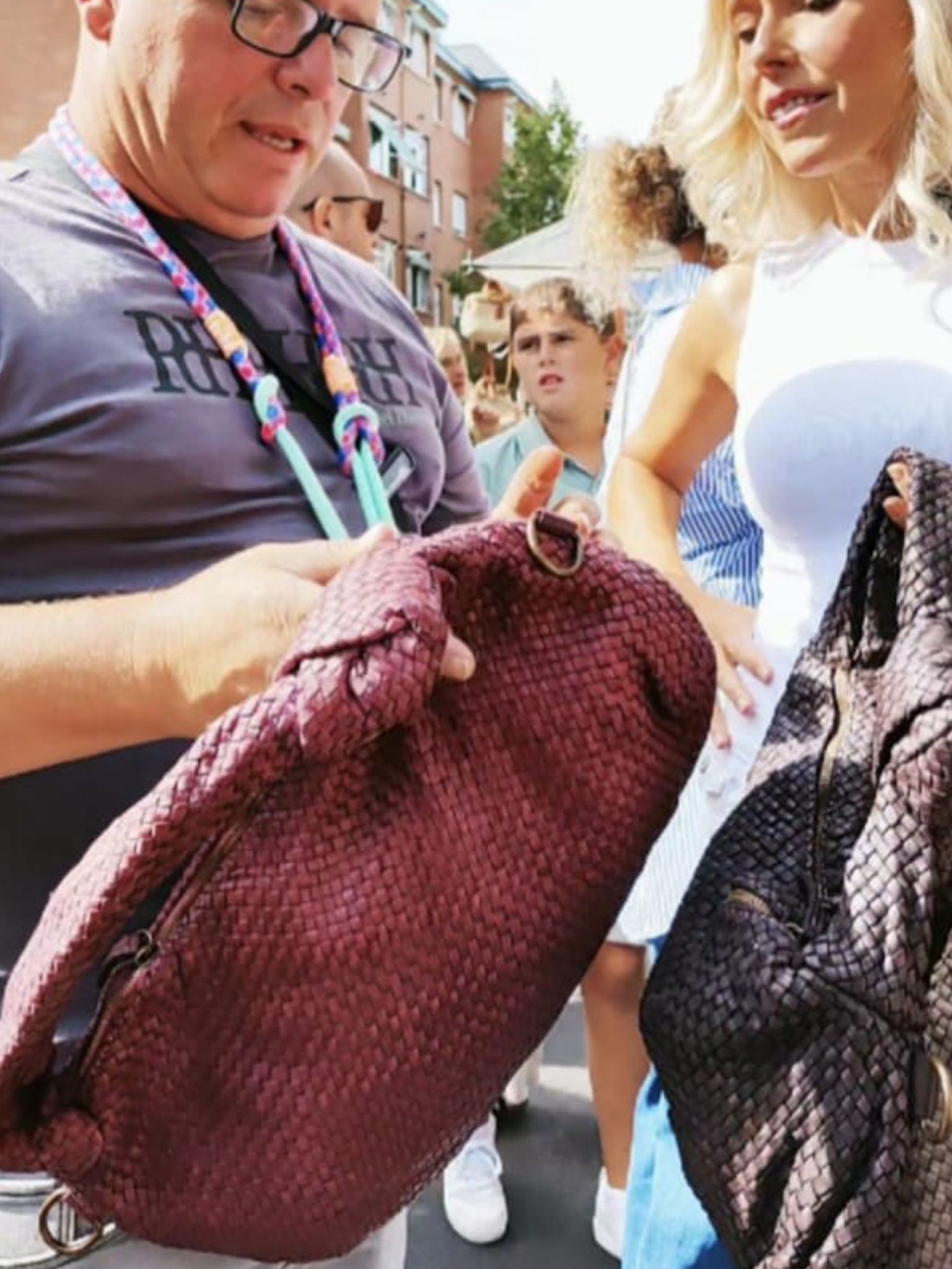 Bolso Thais. Bolso trenzado - Imagen 4