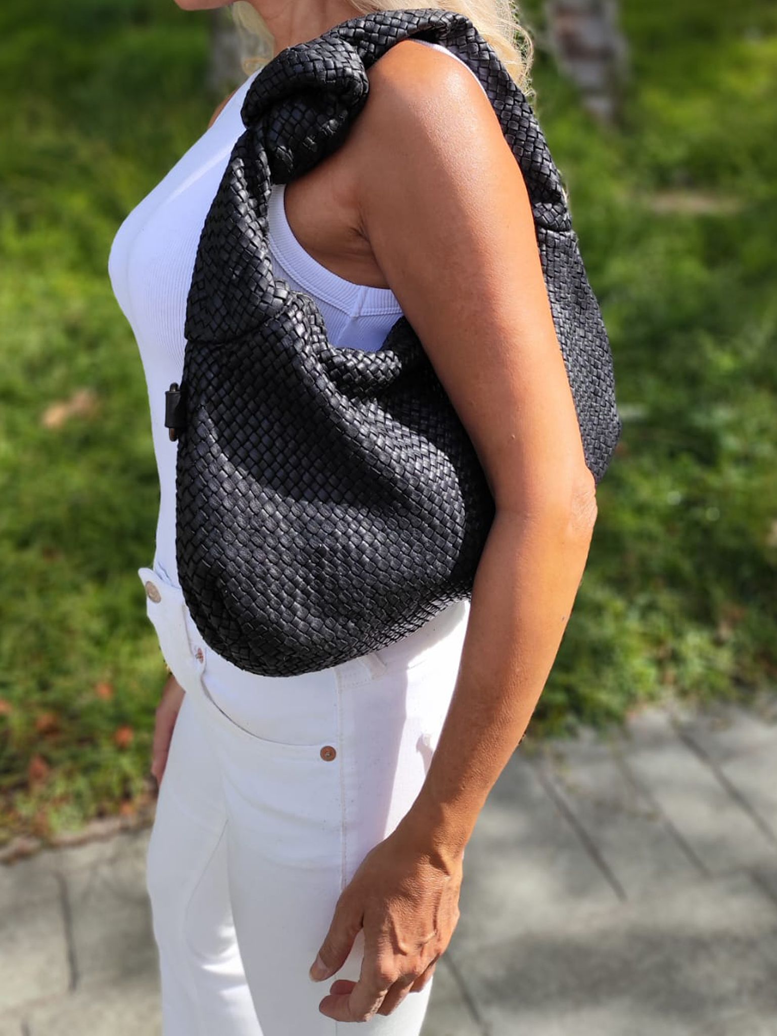 Bolso Thais. Bolso trenzado - Imagen 3