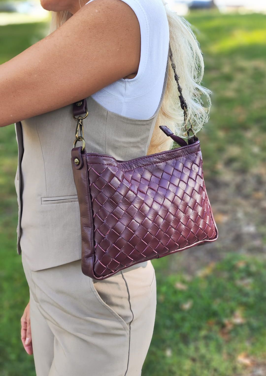 Bolso Julieta. Bolso trenzado - Imagen 4