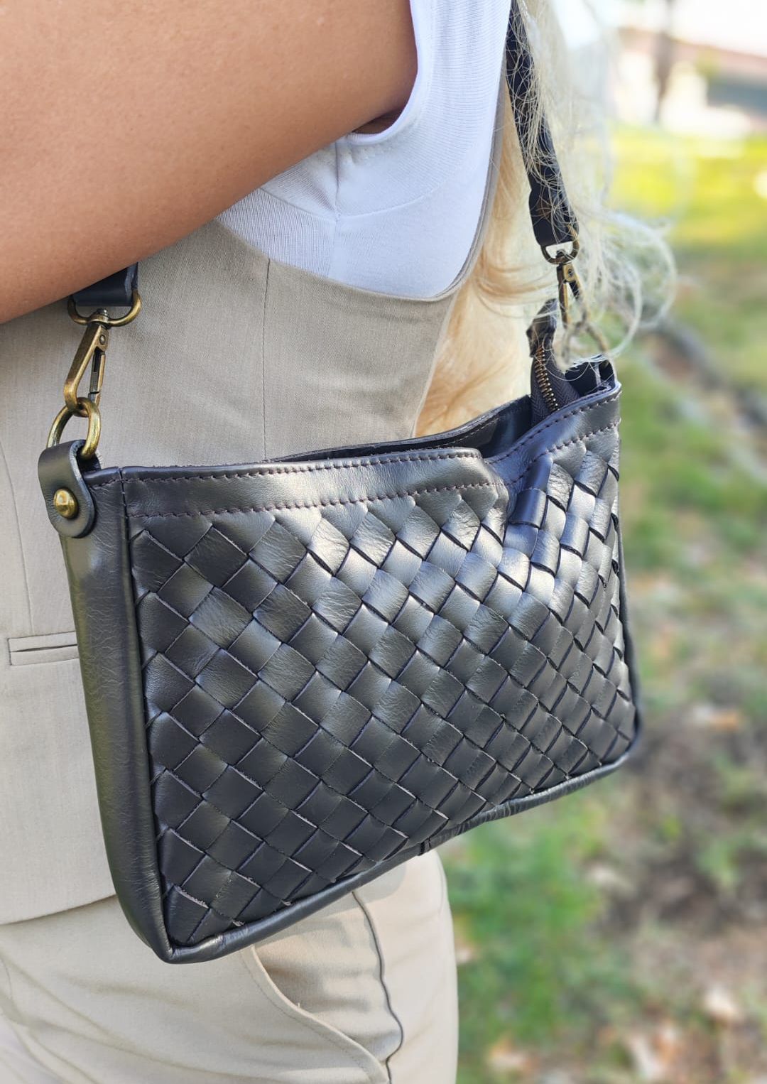 Bolso Julieta. Bolso trenzado - Imagen 5