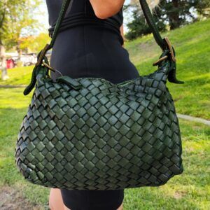 Bolso Gracia. Bolso de piel lavada